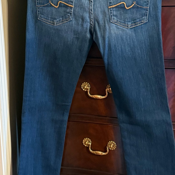 7 for All Mankind straight leg dark wash - Picture 7 of 7